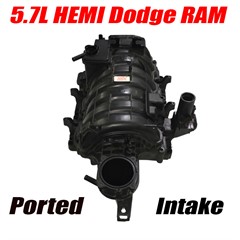 5.7L HEMI Ported Intake Manifold 09-up Dodge Ram Truck - Click Image to Close